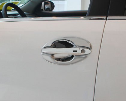 11-15 Kia Sportage Restyling Ideas Door Handle Bowls - ABS Chrome