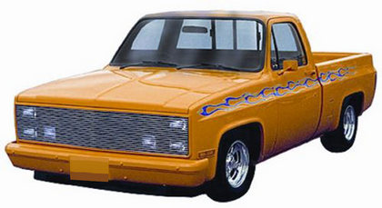 81-87 Chevrolet C- and K-Series Truck Restyling Ideas Grille - Phantom Style