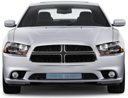 11-13 Dodge Charger Restyling Ideas Grille Insert - Chrome, Stainless Steel