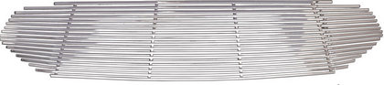 13-15 Ford Fusion Restyling Ideas Grille Insert - Chrome Stainless Steel Billet, Top