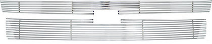 11-11 GMC Sierra Restyling Ideas Grille Insert - Chrome Stainless Steel Billet