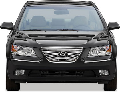 09-10 Hyundai Sonata Restyling Ideas Grille Insert - Top