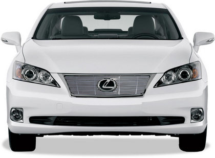 10-12 Lexus ES350 Restyling Ideas Grille Insert - Chrome Stainless Steel Billet, Top