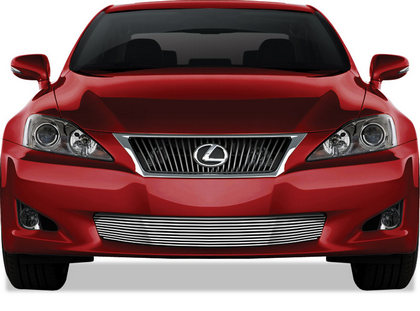 09-10 Lexus IS250 Restyling Ideas Grille Insert - Chrome Stainless Steel Billet, Bumper