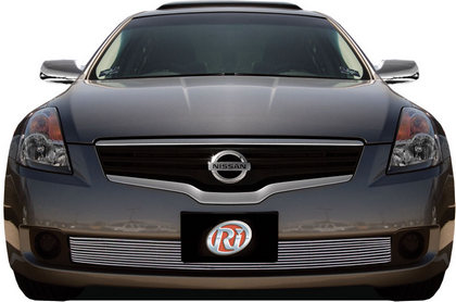 07-09 Nissan Altima Restyling Ideas Grille Insert - Chrome Stainless Steel Billet