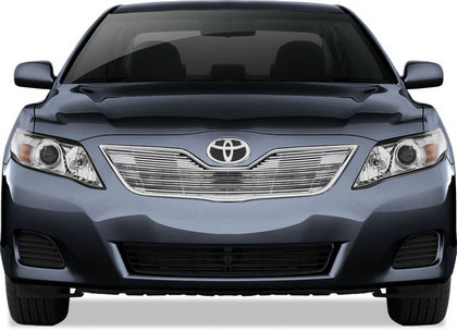 10-11 Toyota Camry Restyling Ideas Grille Insert - Chrome Stainless Steel Billet, Top