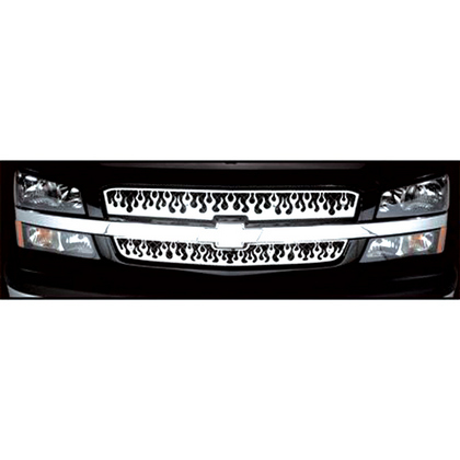 03-06 Chevrolet Silverado Restyling Ideas Grille - Stainless Steel, Vertical Frame Design