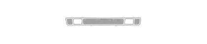 07-13 Chevrolet Silverado Restyling Ideas Grille - Perimeter Woven Mesh, Chrome, Bumper