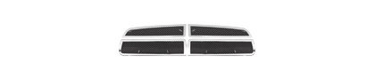 11-13 Dodge Charger Restyling Ideas Grille - Perimeter Woven Mesh, Chrome Stainless Steel, Top