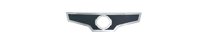 08-09 Nissan Altima Restyling Ideas Grille - Perimeter Woven Mesh, Top