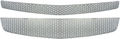 08-12 Chevrolet Malibu Restyling Ideas Grille Overlay Insert - ABS Chrome