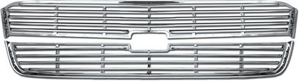 03-05 Chevrolet Silverado Restyling Ideas Grille Overlay Insert - ABS Chrome