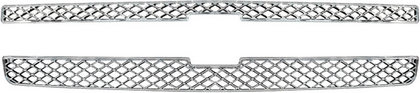 07-13 Chevrolet Silverado Restyling Ideas Grille Overlay Insert - ABS Chrome