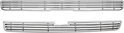 00-06 Chevrolet Suburban Restyling Ideas Grille Overlay - ABS Chrome