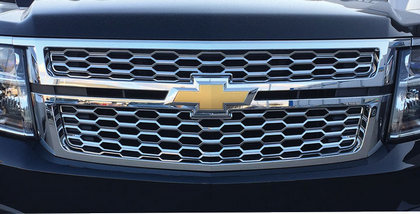 15-16 Chevrolet Suburban Restyling Ideas Stick-On Grille - ABS Chrome