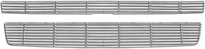 07-13 Chevrolet Tahoe Restyling Ideas Grille Overlay Insert - Bar Style, ABS Chrome