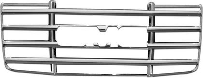 07-10 GMC Sierra Restyling Ideas Grille Overlay - ABS Chrome