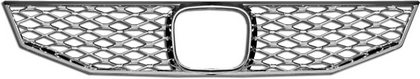 08-10 Honda Accord Restyling Ideas Grille Overlay - ABS Chrome