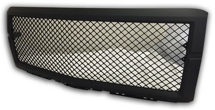 14-15 Chevrolet Silverado Restyling Ideas Replacement Grille - ABS Chrome, Mesh Style, Black