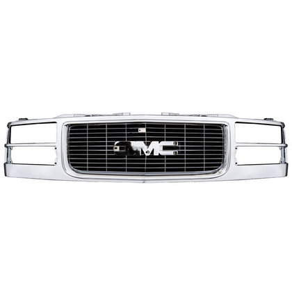 94-98 GMC C- and K- Series Pick-up Restyling Ideas Replacement Grille - ABS Chrome, OE Style