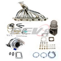 86-91 Toyota Supra 7MGTE Rev9Power Top Mount T4 Turbo Set Up Kit