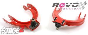 90-93 Acura Integra Revo Technica Camber Kit - Front Type: Stage 2 Control Arm (3° Max) / Rear Type: Rear Upper Arm (-2 to +3° Max Refers to CC63-8800R)