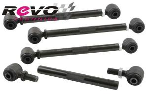 03-07 Honda Accord, 04-08 Acura TL Revo Technica Camber Kit - Front Type: Ball Joint (1.25° Max Refers to CC60.1001) / Rear Type: Adjustable Camber Link (-1.5 to +3° Max)