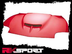 95-02 Pontiac Sunfire RK Sport Fiberglass Hoods, Ram Air Hood