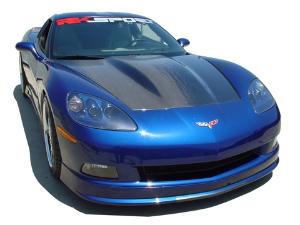 05-13 Chevy Corvette RK Sport Carbon Fiber Hoods, Supercharger