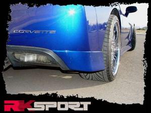 05-13 Chevrolet Corvette (C6) RK Sport Canard - Rear, Right