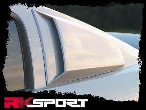 05-09 Ford Mustang RK Sport Window Scoops (Urethane)