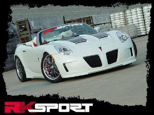 06-09 Pontiac Solstice RK Sport Fiberglass Hoods, Carbon Blister Ram Air