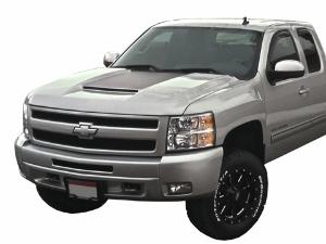 07-13 Chevy Silverado RK Sport Fiberglass Hoods, Ram Air