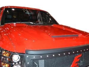 11-13 Chevrolet Silverado HD RK Sport Ram Air Hood - Fiberglass