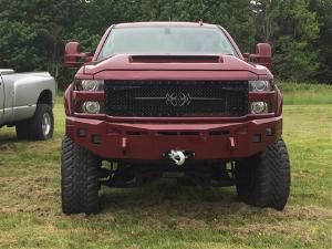 15-Up Chevrolet Silverado HD RK Sport Ram Air Hood - Fiberglass