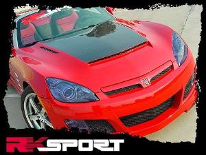 07-09 Saturn Sky RK Sport Fiberglass Hoods, Ram Air w/Carbon Fiber Blister