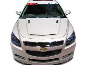 08-12 Chevy Malibu RK Sport Fiberglass Hoods, Functional Ram Air