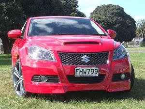 10-13 Suzuki Kizashi RK Sport Ram Air Hood - Fiberglass