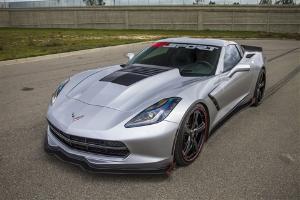 14-Up Chevrolet Corvette Stingray RK Sport Splitter - Front