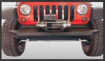 1987-1995 Jeep Wrangler JK, 1997-2006 Jeep Wrangler JK, 2007-Up Jeep Wrangler JK Rock-Slide Crawler Shorty Front Bumper