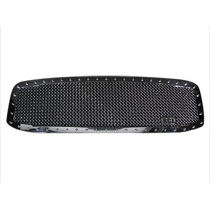 06-08 Dodge Ram 1500 Royalty Core RC1 Classic Grille - Triple Chrome Plated T304 Stainless Studs Around Frame