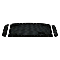 05-07 Ford F-SuperDuty Royalty Core RC2 Twin Mesh Grille - Black 2-Tone RC2 Badge, Removable