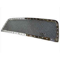 09-12 Dodge Ram 1500 Royalty Core RC1 Classic Grille - Chrome, 10.0 Power Mesh, Diamond Crimp