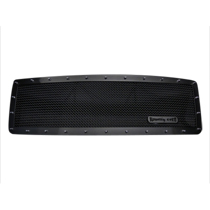 11-14 GMC Sierra Denali 2500/3500 Royalty Core RCR Race Line Grille - Stain Black Frame, 12.0 Sport Mesh