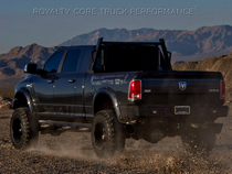 10-16 Dodge Ram 2500/3500/4500 Royalty Core RC88X Headache Rack - With LED Light Bars, Wide Profile Steel Tube