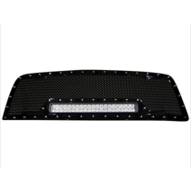 02-05 Dodge Ram 1500 Royalty Core RC1X Incredible LED Grille - LED Light Bar Bordered, Grille Design