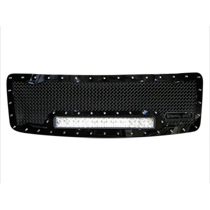 13-14 Ford F150 Royalty Core RC1X Incredible LED Grille - Dynamic Cutout Grille Flare