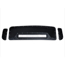 99-04 Ford F-SuperDuty Royalty Core RCRX LED Race Line Grille - Powerful 23