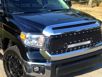 14-15 Toyota Tundra Royalty Core RCRX LED Race Line Grille - Rivet Design