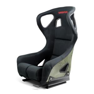 Universal - Fits all Cars Seibon Racing Seat - Carbon Kevlar Bucket Type-FC (Black)
